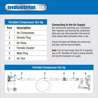 20 Gal. Portable Electric Air Compressor — product view 2
