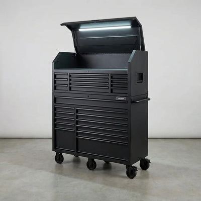 Husky 23-Drawer Rolling Tool Chest & Cabinet Set, 56"