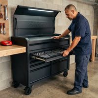 Tool Chest and Cabinet Set Built for Heavy-Duty Storage, 18-Gauge Steel, 3000 lb Capacity, 23 Drawers — product view 2