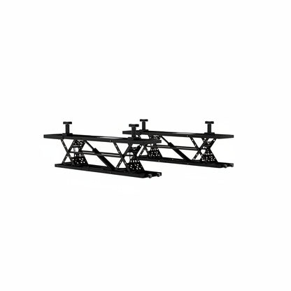 7000 LBS Portable Car Lift with Extension Plates, Black