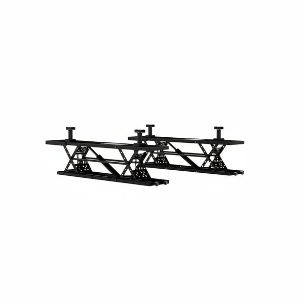 7000 LBS Portable Car Lift with Extension Plates, Black