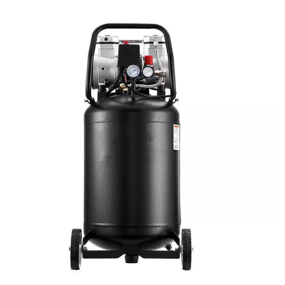 14Gal. Air Compressor 120-Volt 2HP 4.3 SCFM at 90PSI Max 125PSI Pressure Oil-Free Air Compressor Tank Electric on Wheels